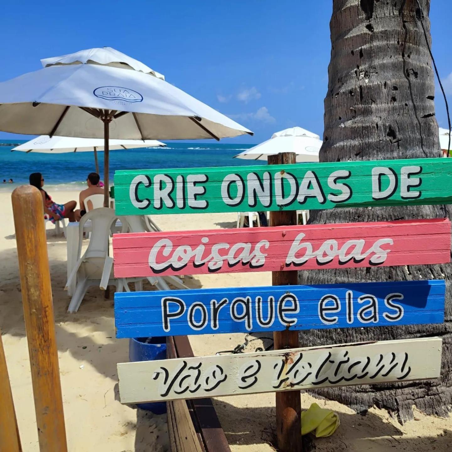 Apart Hotel A Beira Mar Натал Екстериор снимка